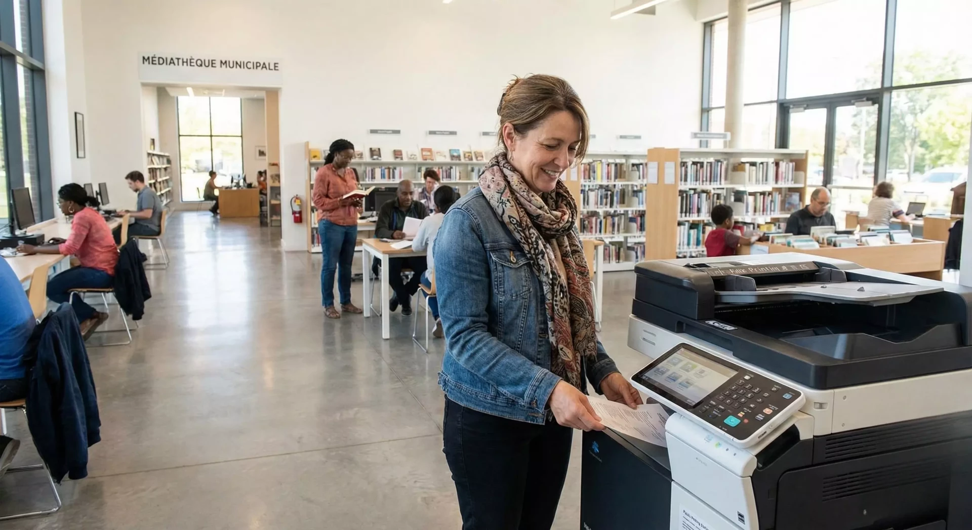 La gestion déléguée de l'Impression dans les bibliothèque municipale : simplicité, gestion de caisse