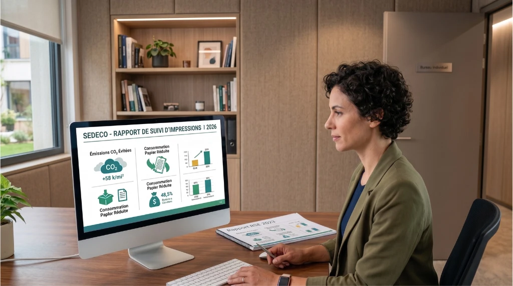 Rapport RSE et suivi des impressions en entreprises